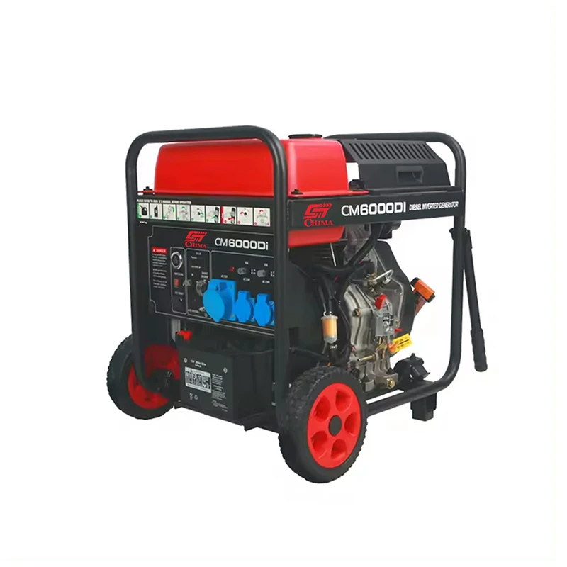 Industrijski dizel generator visoke efikasnosti sa točkovima